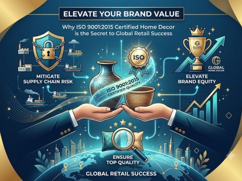 Elevate Your Brand Value: Why ISO 9001:2015 Certified Home Decor is the Secret to Global Retail Success